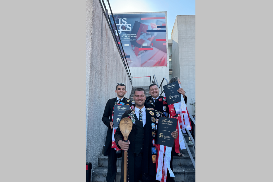 André Silva foi finalista de Serviço Social no Instituto Superior de Ciências Sociais e Políticas da Universidade de Lisboa – ISCSP
