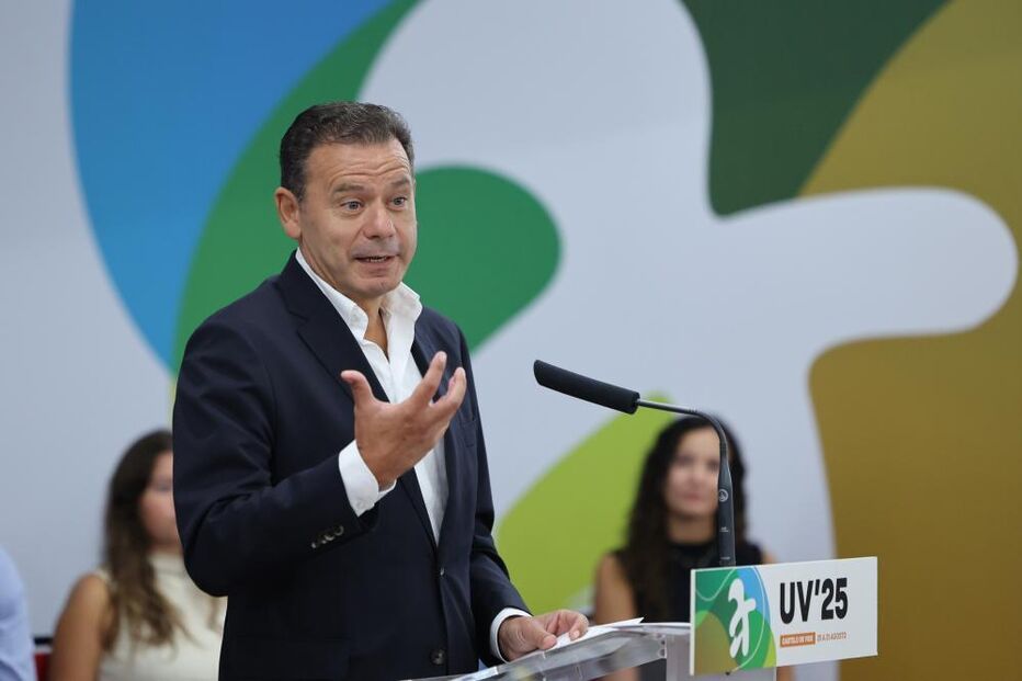 Luís Montenegro discursou na sessão de encerramento da Universidade de Verão do PSD