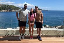 Ana Guiomar de férias na Croácia com amigos