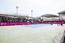 Competição de ténis feminino no Full Protein Caldas da Rainha Ladies Open