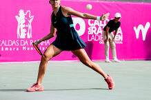 Tenista compete no Caldas da Rainha Ladies Open em Portugal