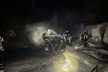 incêndio em anexo de habitação em olhão