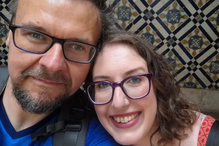 Will Nelson, de 44 anos, e Kayleigh Smith, de 36 anos morreram no trágico acidente do Elevador da Glória