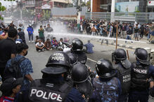 Protestos no Nepal