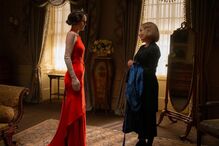 Michelle Dockery e Maggie Smith em Downton Abbey