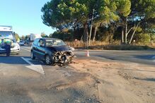 Colisão na EN 120-1, Sines, causa ferimentos ligeiros em três pessoas