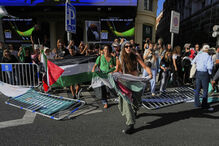 Manifestantes bloqueiam última etapa da Volta a Espanha