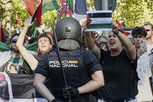 Manifestantes bloqueiam última etapa da Volta a Espanha