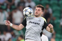 Sporting defronta Kairat na Liga dos Campeões com João Virgínia no onze