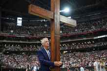 Cerimónias em honra a Charlie Kirk