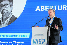 Marco Galinha fez o discurso de abertura 