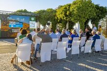 Assistentes na apresentação do UCI Gravel World Series em Portugal