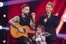 Diogo Piçarra mostra o papel de pai com uma menina