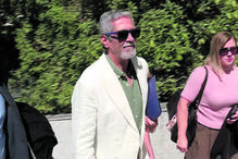 Nuno Homem de Sá à chegada ao Tribunal de Loures 