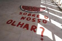 Num edíficio em ruínas perto de Lisboa nasce uma galeria contra o genocídio em Gaza