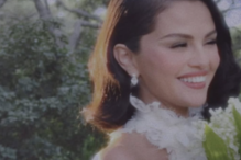 Selena Gomez no casamento