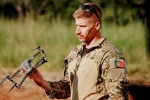 Militar português usa drones em buscas por capacetes azuis na República Centro-Africana