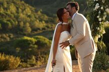 Ana Patrícia Carvalho casou com Rui Figueiredo numa cerimónia com amigos.
