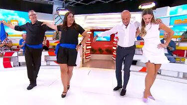 Casal foi ao ‘Manhã CM’ demonstrar dança popular grega 