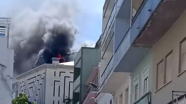 Fogo atinge sala de espetáculos em Almada