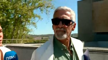 Nuno Homem de Sá em silêncio à chegada ao Tribunal de Loures