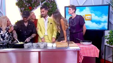 Saiba como confecionar massa com pistáchio, bacon e straciatella do restaurante ‘Dama e Vagabundo’