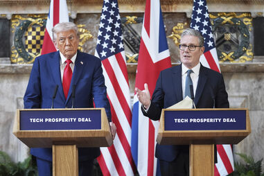 Starmer e Trump anunciam acordo de investimento em Londres