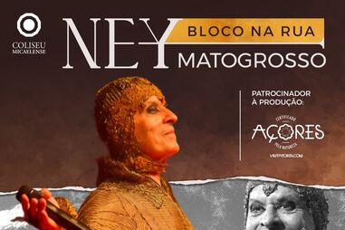 Ney Matogrosso atua no Coliseu Micaelense, dia 5 de outubro