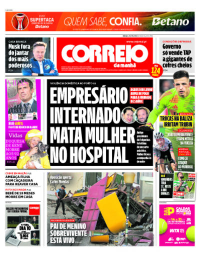 Capa do jornal