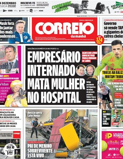 Capa do jornal