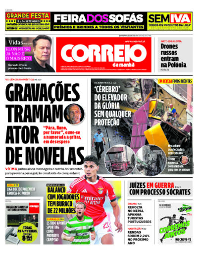 Capa do jornal