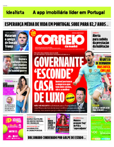 Capa do jornal