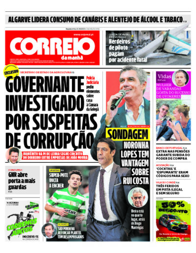 Capa do jornal