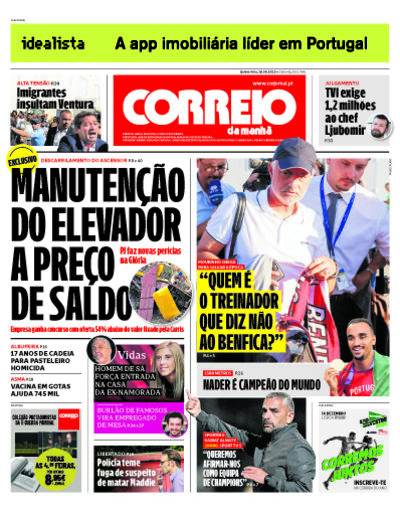 Capa do jornal