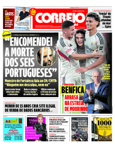 Capa do jornal
