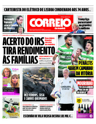 Capa do jornal