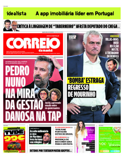 Capa do jornal