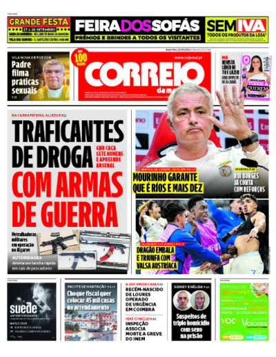 Capa do jornal