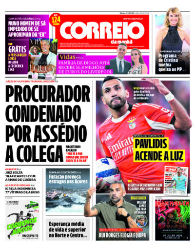 Capa do jornal