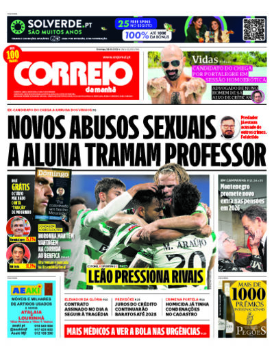 Capa do jornal