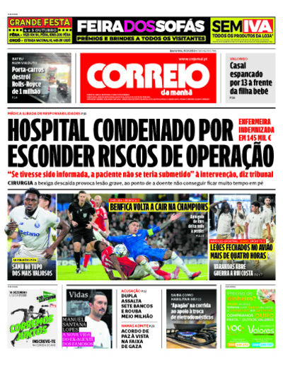 Capa do jornal