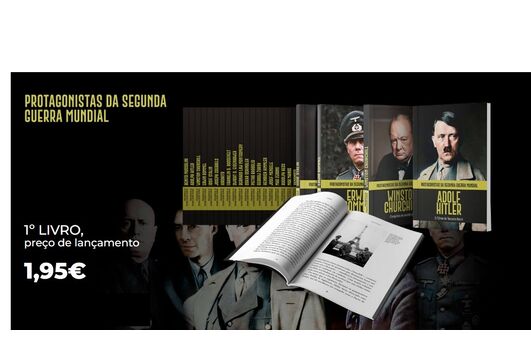 "Protagonistas da II Guerra Mundial": uma coleção sobre Hitler, Churchill e Estaline