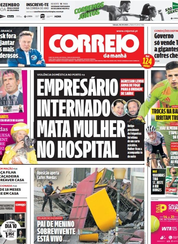 Capa do jornal
