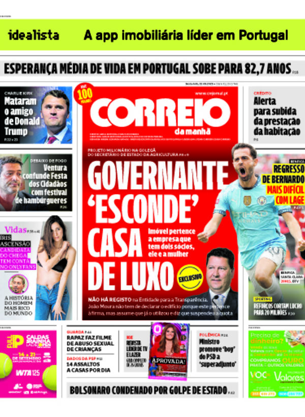 Capa do jornal