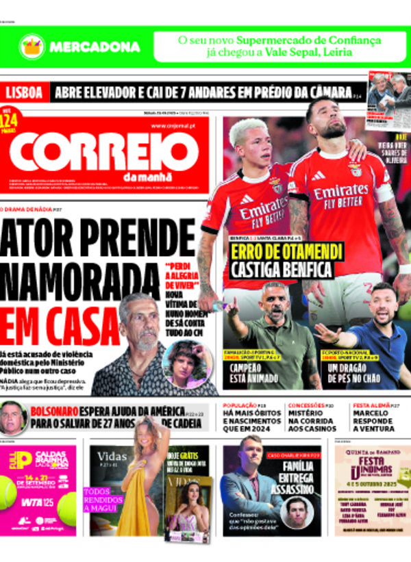 Capa do jornal
