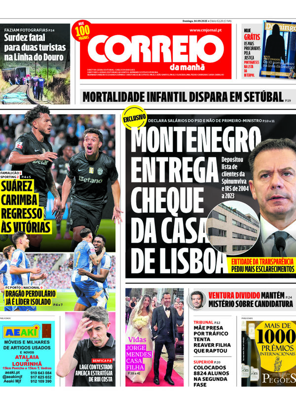 Capa do jornal