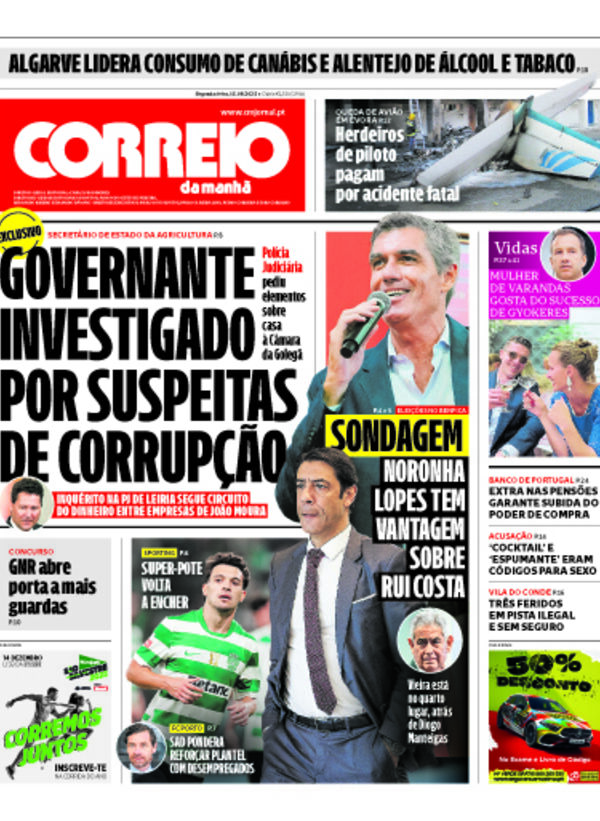 Capa do jornal