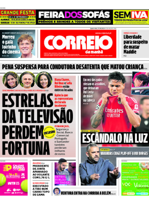 Capa do jornal