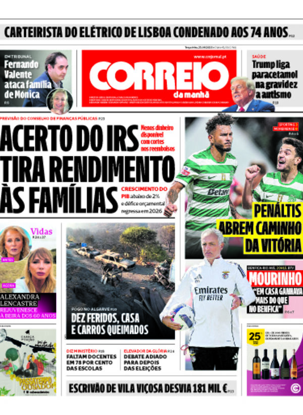 Capa do jornal
