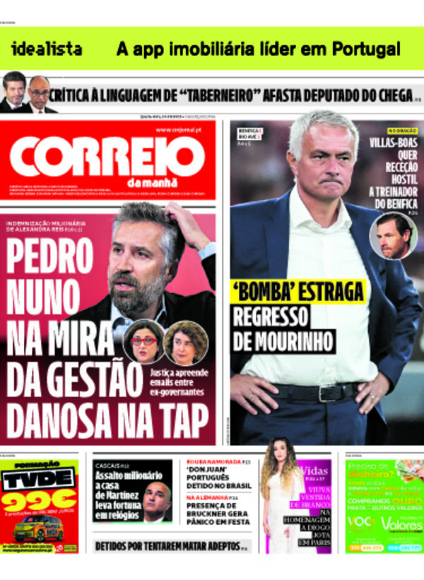 Capa do jornal